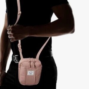 The Herschel Supply Company Pink Small Adjustable Crossbody Bag